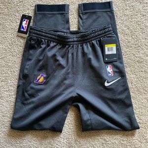 Dark Gray Nike Lakers Sweats.